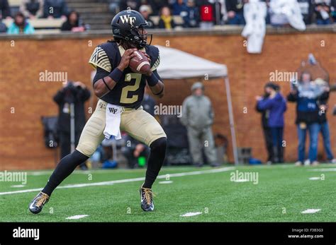 Winston Salem Nc Usa Nd Oct Wake Forest Demon Deacons