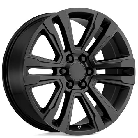 22 Performance Replicas Wheels PR182 Satin Black Rims OEC186 2