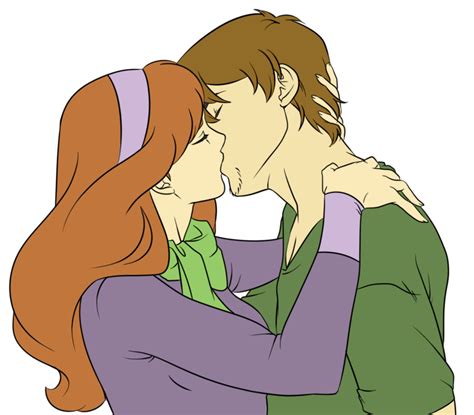 Scooby Doo Velma And Shaggy Kiss