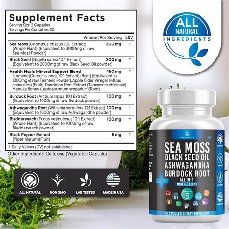 Health Heals Silicon Sea Moss Review Sea Moss Advisor