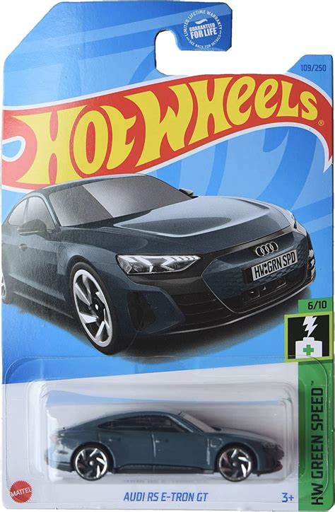 Amazon Hot Wheels Audi RS E Tron GT HW Green Speed 6 10 Toys Games