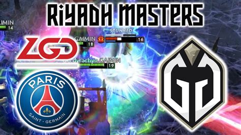 Triple Major Champs Psg Lgd Vs Gaimin Gladiators Luna Vs Faceless