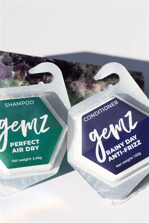 Gemz Water Activated Shampoos Conditioners Are Designed To Be Mixed