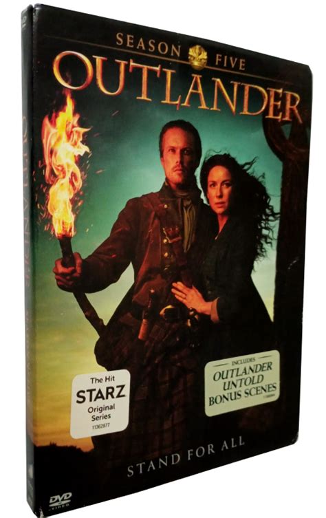 Outlander The Complete Series Season 5 DVD 4 Disc Bundled Set NEW