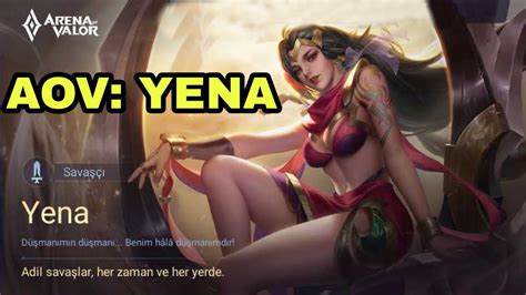 Aov Yena Gameplay Yen Karakter Me Merhaba Dey N Arenaofvalor Aov