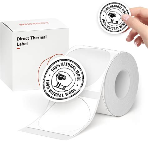 Niimbot Self Adhesive Labels Compatible With Niimbot B B B S Thermal