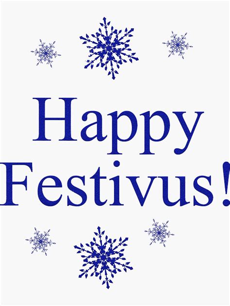 Happy Festivus Sticker For Sale By Francespoppy Redbubble