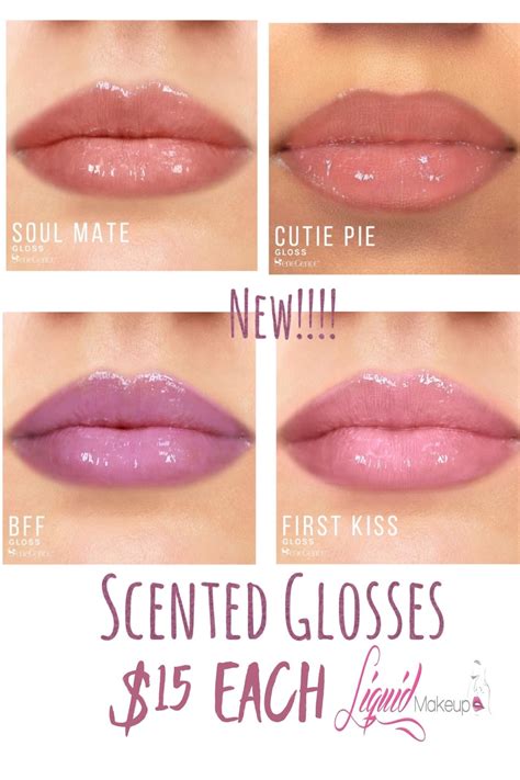 New Scented Lip Gloss 👄 Senegence Makeup Lipsense Bff Gloss Lipsense