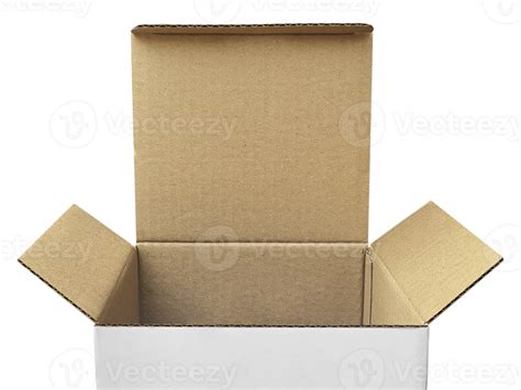 Open Empty Cardboard Box Transparent Background Png