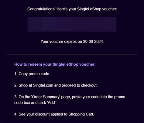 10 Singtel EShop Voucher Tickets Vouchers Vouchers On Carousell