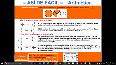 Fracciones Fracci N Reducible E Irreducible M Nimo N