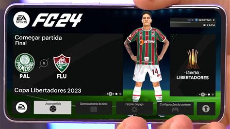 FIFA 16 MOD EA FC 2024 ANDROID ATUALIZADO LIBERTADORES E GRÁFICOS