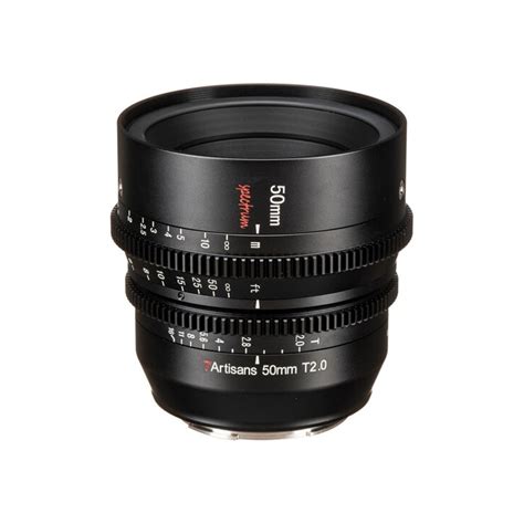 7artisans 50mm T20 Spectrum Cine Lens For Z Mount Full Frame Harga