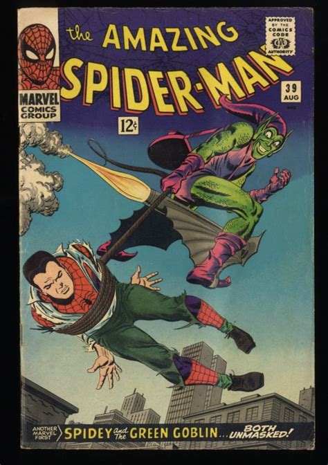 Amazing Spider Man Vg Green Goblin St Romita In Title Comic