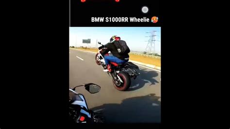 Bmw S1000r Wheelie Youtube