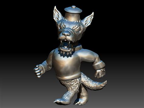 nc state university mascot 3D model 3D printable | CGTrader