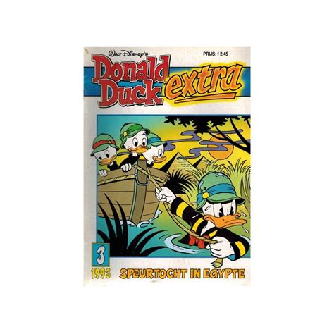 Donald Duck Extra 1993 03 1e Druk Speurtocht In Egypte