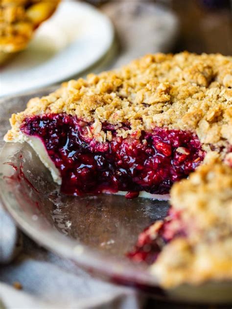 The Perfect Razzleberry Pie Recipe Oh Sweet Basil