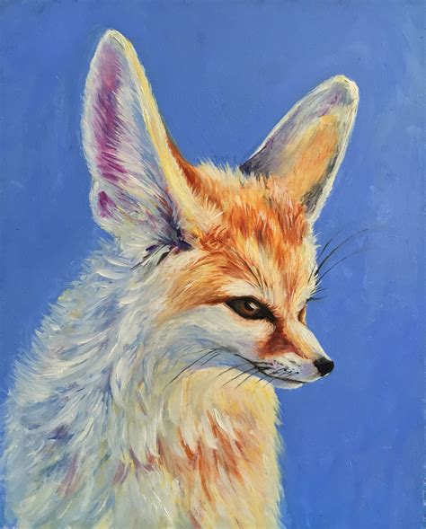 Artstation Fennec Fox Oil