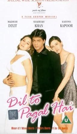 Dil To Pagal Hai Vhs Shah Rukh Khan Madhuri Dixit Karisma Kapoor