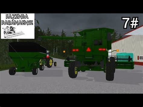 Farming Usa Colheita De Soja Youtube