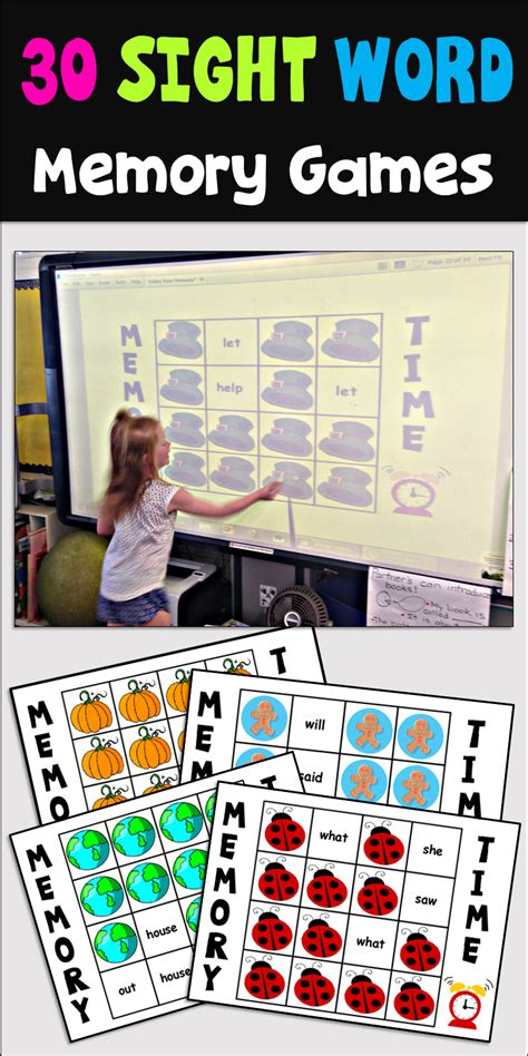 Sight Word Memory Game Online Free We Collaborated To Create Free