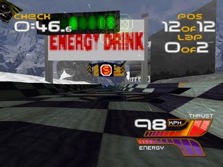 Screenshot Of WipEout XL PlayStation 1996 MobyGames