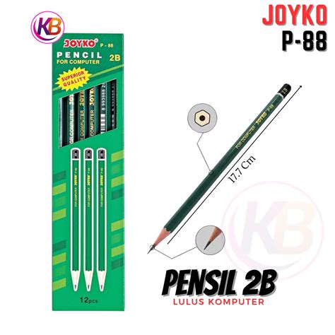 Pensil B Pensil Ujian Komputer Cocok Digunakan Untuk Menulis