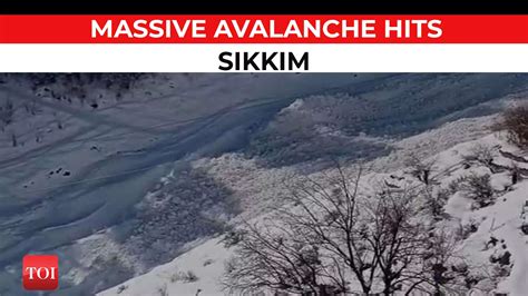 Massive avalanche hits Sikkim, at least 6 tourists dead, rescue operations underway | News ...