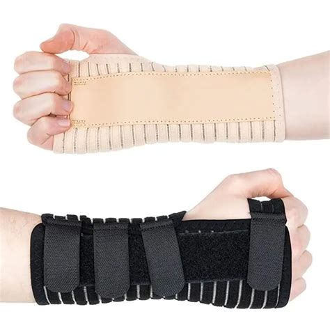 Respirável suporte de pulso cinta splint protetor de pulso pulseira