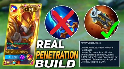 ALDOUS BEST BUILD FOR PENETRATION MALEFIC ROAR IS THE NEW META ALDOUS