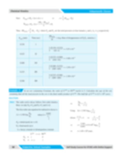 Solution Chemical Kinetics Subjective Solved Examples Studypool