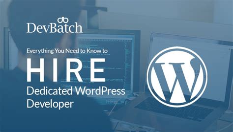 Hire Dedicated Wordpress Developer On Behance