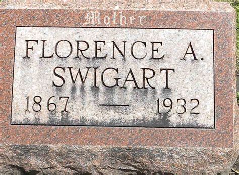 Florence A Swigart M Morial Find A Grave