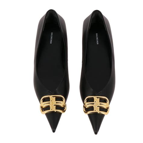 BALENCIAGA: Shoes women | Ballet Flats Balenciaga Women Black | Ballet ...