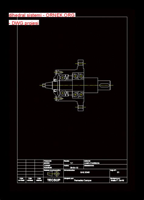 Dihedral Sistemi Dwg Projesi Autocad Projeler 180 Hot Sex Picture