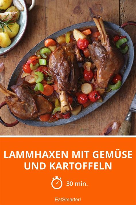 Lammhaxen Mit Gem Se Und Kartoffeln Rezept Lammhaxe T Rkisches