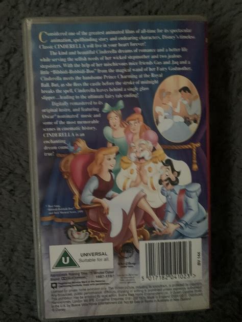 Cinderella VHS DM 1997 5017182041023 EBay