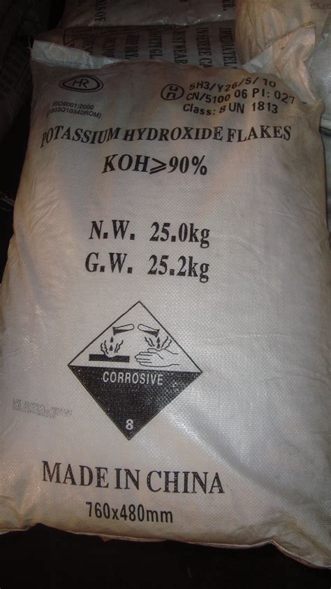 Fertilizer Koh Potassium Hydroxide Price Of Caustic Potash