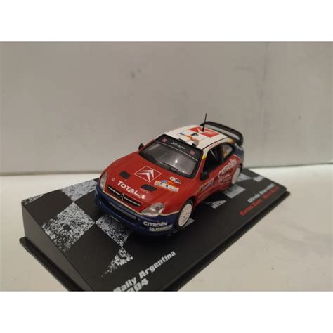 Citroen Xsara Wrc Rally Argentina Gift Carlos Sainz Altaya