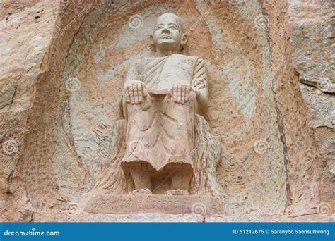 Buddhist Saint Statuary Stock Image Image Of Thailand 61212675