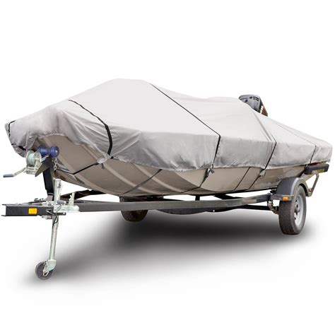 Budge 600 Denier Low Profile Flat Front Boat Cover, Waterproof and UV ...