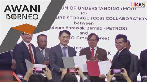 Karbon Kerjasama Sarawak Dan Korea Selatan Bangunkan Ccus Video