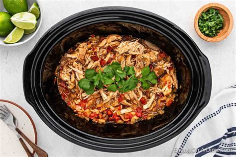 Crock Pot Mexican Shredded Chicken Recipe