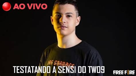 AO VIVO EZIM FF OFC TESTANDO SENSI DO TWO9 NOBRU CEROL EL GATO