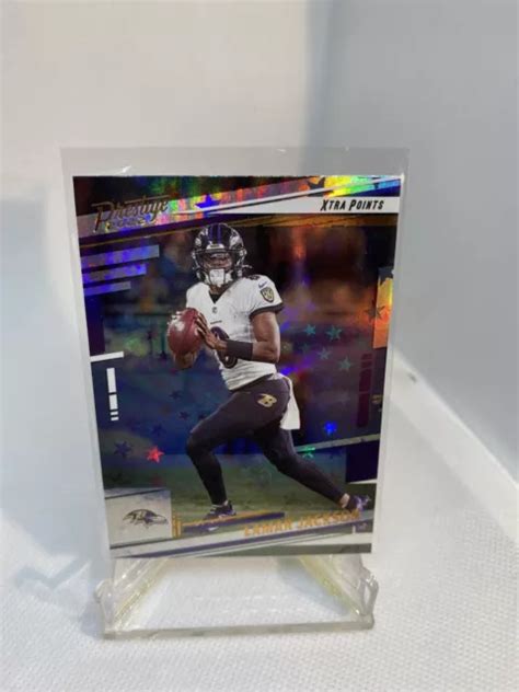 LAMAR JACKSON XTRA Points Astral 2022 Panini Prestige 20 Baltimore