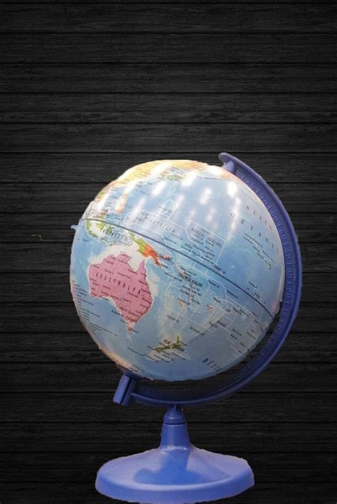 World Globe Decorative Map World Globe Map Stand Desk Decor - Etsy