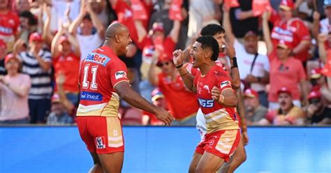 Nrl 2023 Dolphins Sydney Roosters Round 1 Match Report Match