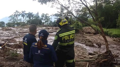 Lluvias En Colombia Municipios En Antioquia Quedaron Fuertemente