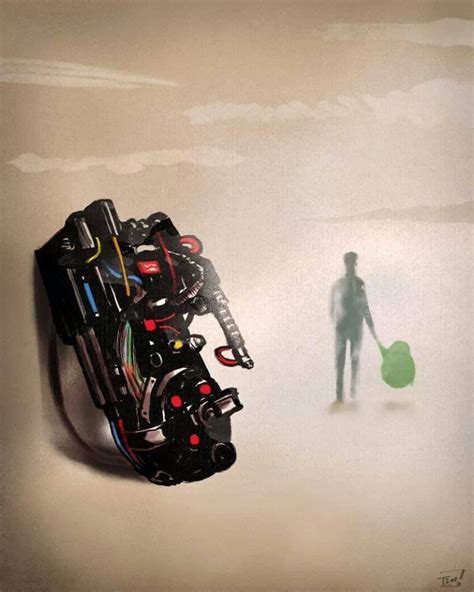 Beautifully Sad Harold Ramis / Ghostbusters Tribute Art